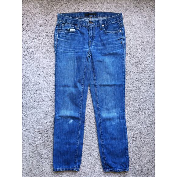 Genetic Denim Alexa Slim Boyfriend Jeans Blue Size 25 Casual Luxe Classic Fall - Picture 1 of 4